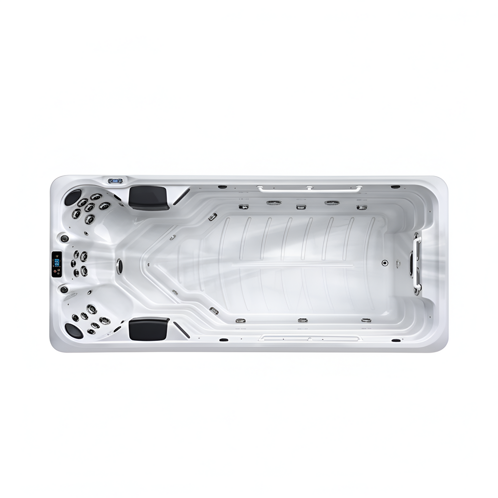 AquaLuxe Terrace Compact 14 Swim Spa