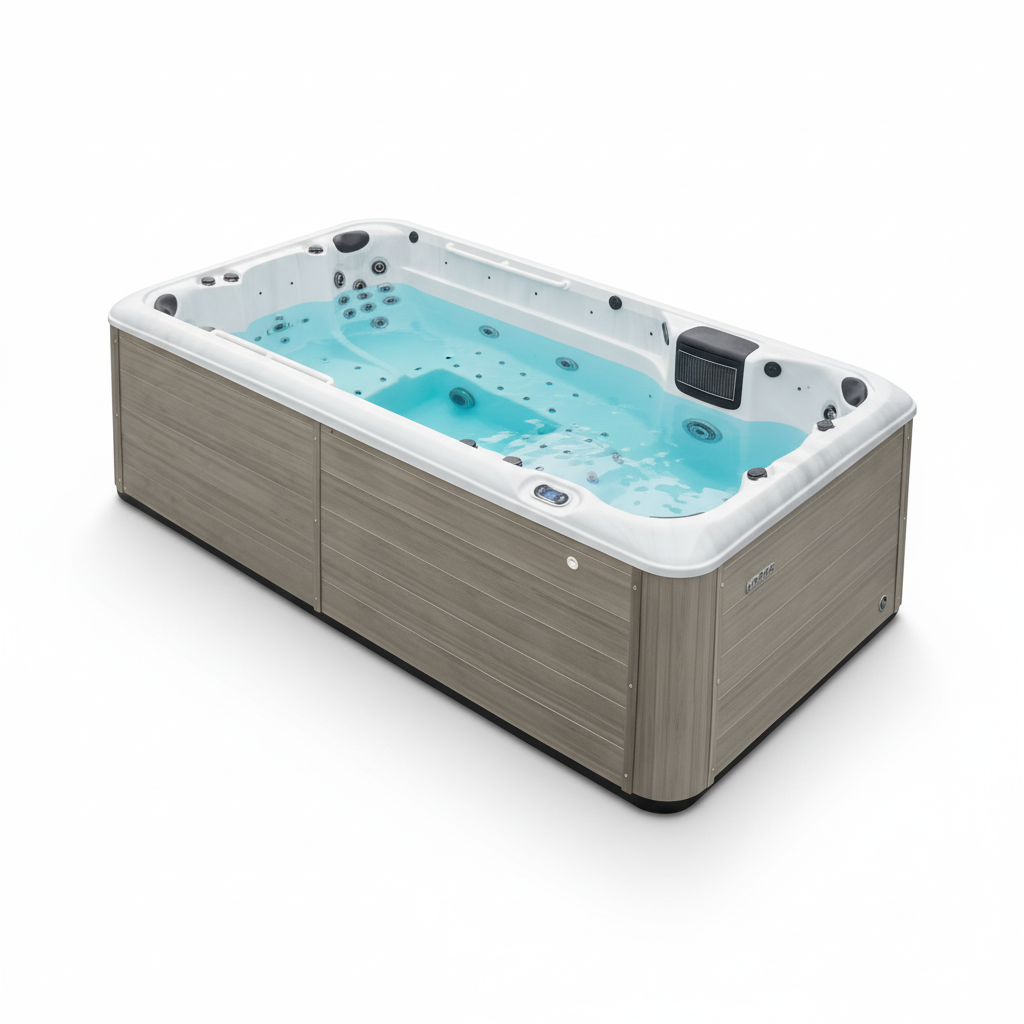 AquaLuxe Terrace Compact 14 Swim Spa